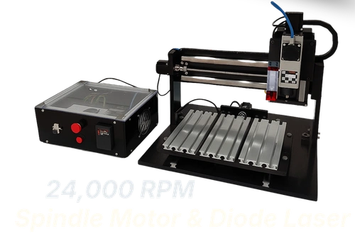 Meteor4030 DUO 3-axis desktop CNC machine - small precision milling router